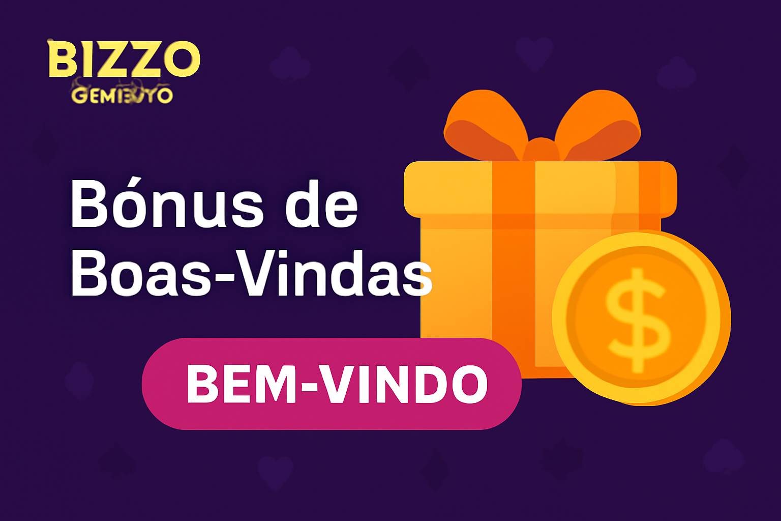 Criar uma nova Conta no plataforma BIZZOCASINO